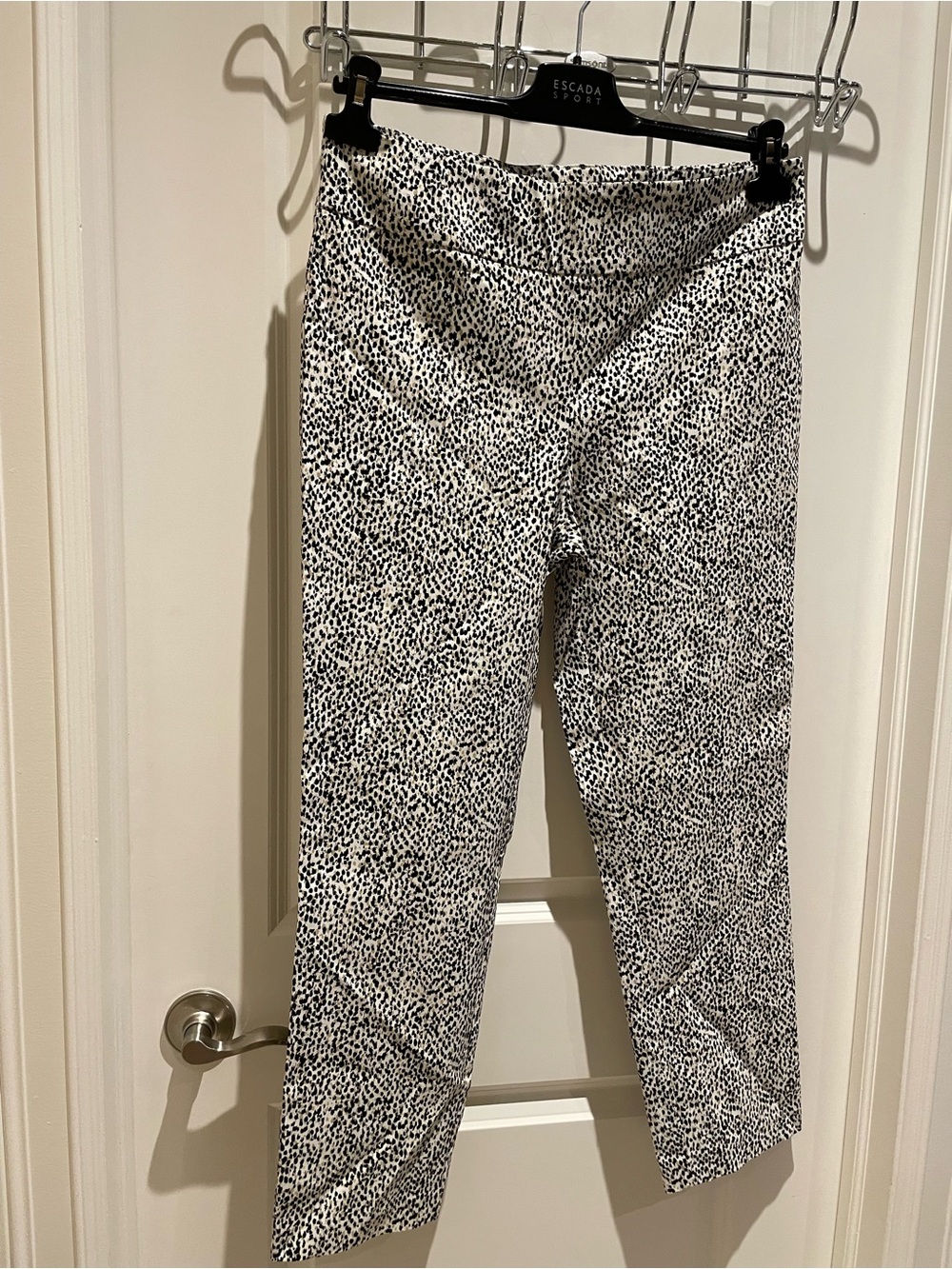 Black & White Mini Cheetah Print Pants